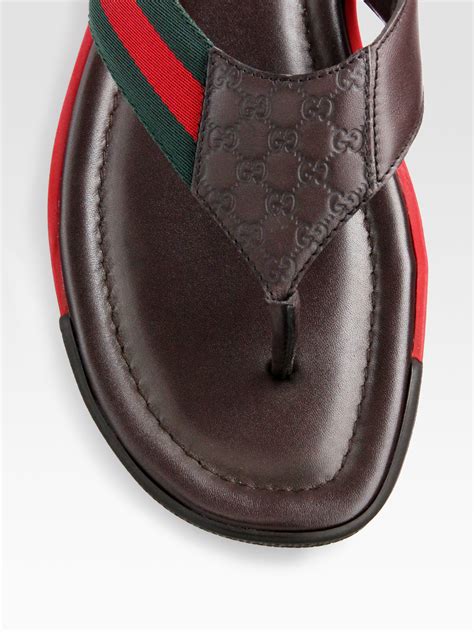 gucci men slip on sandal|Gucci loafers men nordstrom.